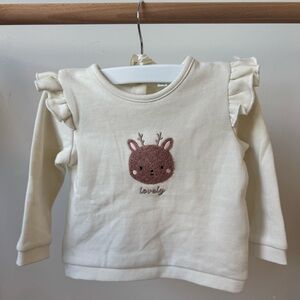 Vertbaudet Reindeer Lovely Sweater
